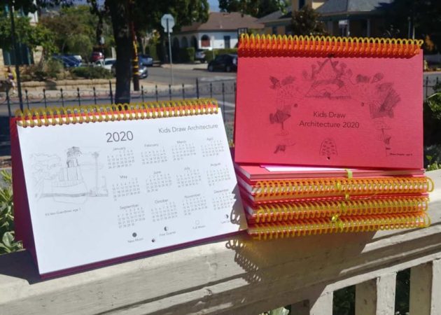 Kids Draw Architecture Calendar 2020