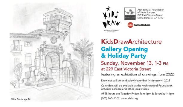 Kids Draw Architecture Archives – Architectural Foundation of Santa Barbara