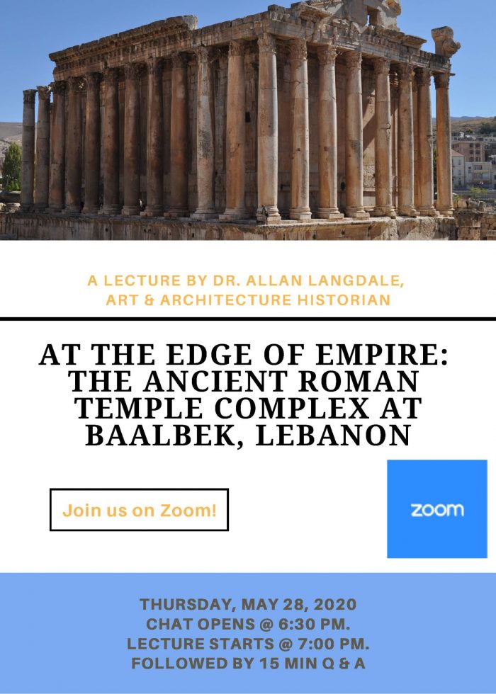 Baalbeck Talk Flyer